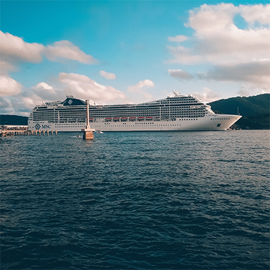 кораб на MSC за групови круизи с водач кораб на MSC за групови круизи с водач